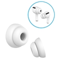 Ahastyle PT99-2 AirPods Pro Silikontips - S, M, L - Weiß