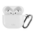 AirPods 4 Puro Icon Silikonhülle mit Karabiner
