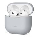 AirPods 4 Tech-Protect-Silikonhülle - Buntstiftgrau