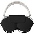 AirPods Max Hülle mit Schlafmodus - PU-Leder Kopfhörer Hülle - Schwarz
