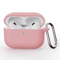 AirPods Pro 3 Silikonhülle mit Karabiner - Rosa