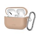 Airpods Pro 3 Tech-Protect Silikon-Hakenhülle - Caffe Latte