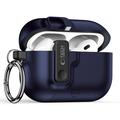 Airpods Pro 3 Tech-Protect Slim Hook Hülle - Navy Blau