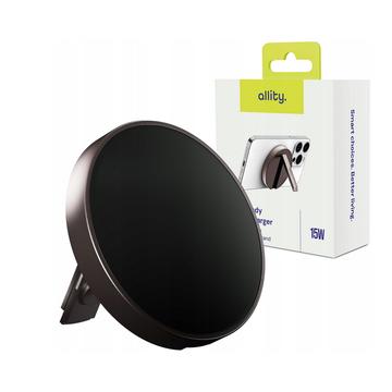 Allity AWC-210 2-in-1 15W Drahtloses Ladegerät - Graphit
