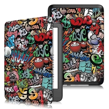 Amazon Kindle 11th Gen (2022) Smart Folio Hülle - Graffiti