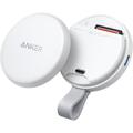 Anker MagGo 3-in-1 magnetischer SD- und TF-Kartenleser für iPhone 15 und 16 Serie - Weiß