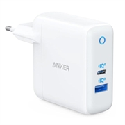 Anker PowerPort PD+ 2 Wandladegerät mit zwei Anschlüssen - 35W - Weiß