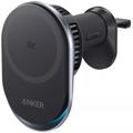 Anker Prime Qi2 MagGo 25W MagSafe kabelloses Ladegerät/Autohalterung - Schwarz