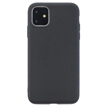 Anti-Fingerabdrücke Matte iPhone 11 Pro Max TPU Hülle - Schwarz