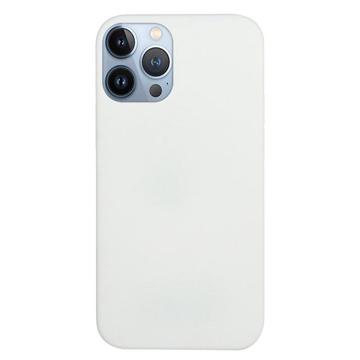 Anti-Fingerabdrücke Matte iPhone 14 Pro Max TPU Hülle - Weiß