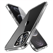 iPhone 12 Pro Max Anti-Shock Hybrid Hülle - Durchsichtig
