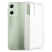 Motorola Moto G Play (2024) Rutschfeste TPU Hülle - Durchsichtig
