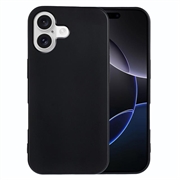 iPhone 18 Anti-Rutsch TPU Hülle - Schwarz