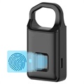 Anti-Diebstahl Schlüsselloses Smart Fingerabdruck Vorhängeschloss P4