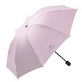 Anti-UV-Kompakt-Faltschirm für Sonne und Regen - Pink