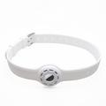 Apple AirTag 1/2 Silikonhalsband für Hunde und Katzen - Weiß