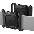 Apple AirTag 1/2 Spigen Tough Armor Case für Haustierhalsband - Schwarz