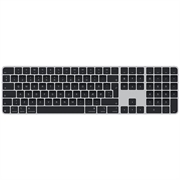 Apple Magic Keyboard mit Touch ID und Ziffernblock MXK83DK/A - dänisches Layout - Schwarz