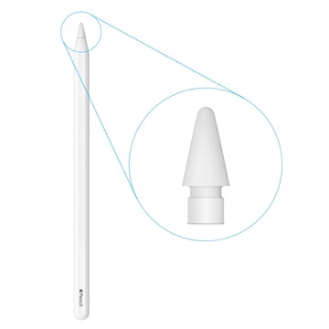 Apple Pencil Spitzen MLUN2ZM/A - 4er Pack - Weiß