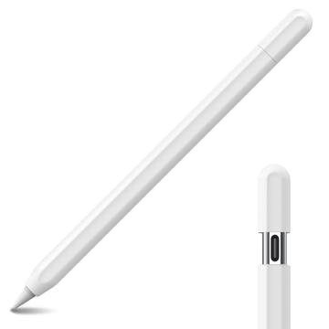 Apple Pencil (USB-C) Ahastyle PT65-3 Silikonhülle - Weiß