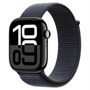Apple Watch 10 GPS MWWR3QN/A - Aluminium, Ink Sport Loop, 46mm - Tiefschwarz