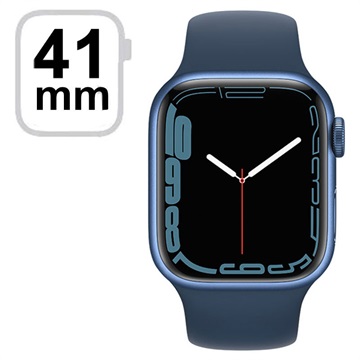 Apple Watch 7 WiFi MKN13FD/A - Aluminium, Sportarmband Abyssblau, 41mm