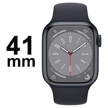 Apple Watch 8 LTE MNHV3FD/A - Aluminium, Mitternacht Sportarmband, 41mm