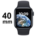 Apple Watch SE (2022) LTE MNPL3FD/A - Mitternacht Sportarmband, 40mm