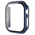 Apple Watch Series 11/10 Kunststoff Hülle mit Panzerglas - 46mm - Dunkel Blau