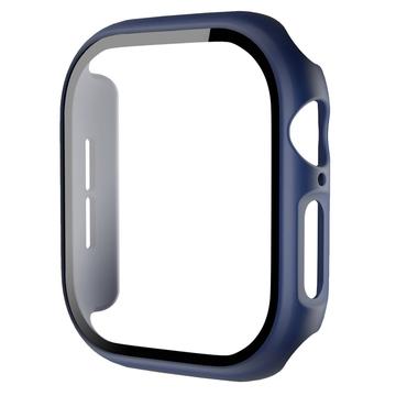 Apple Watch Series 11/10 Kunststoff Hülle mit Panzerglas - 47mm - Dunkel Blau