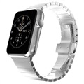 Apple Watch Series 9/8/SE (2022)/7/SE/6/5/4/3/2/1 Edelstahlarmband - 41mm/40mm/38mm - Silber