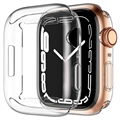 Apple Watch Series 9/8 TPU Hülle mit Panzerglas - 45mm - Durchsichtig