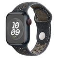 Apple Watch Series Ultra 2/Ultra/9/8/SE (2022)/7/SE/6/5/4/3/2/1 Lippa Flour Silikonarmband - 49mm/45mm/44mm/42mm - Schwarz