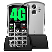 Artfone A400 Seniorenhandy - 4G, Dual SIM, SOS - Grau