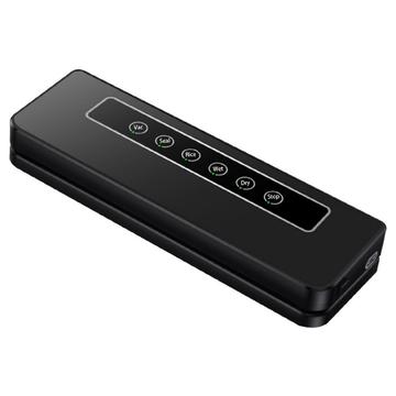 Automatisches Lebensmittel-Vakuumversiegelungsgerät mit 30 Beuteln - 65kPa - Schwarz