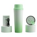BDL-009 2-in-1 Akku-Entsafter/Mixer - 650ml - Farbverlauf Grün