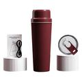 BDL-009 2-in-1 Akku-Entsafter/Mixer - 650ml - Weinrot