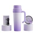 BDL-009PRO 2-in-1-Akku-Entsafter/Mixer mit Griff - 650ml - Lila