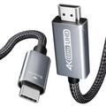BENFEI USB-C/HDMI-Kabel - 4K 60Hz - 0.9m - Grau