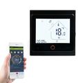 BHT-002 WLAN-Smart-Thermostat für Heizkessel mit Touchscreen - Schwarz
