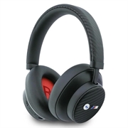 BMW M On-Ear-Kopfhörer mit Carbon-Metall-Logo, kabellos und mit ENC - Schwarz