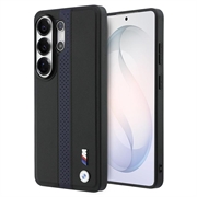 Samsung Galaxy S26 Ultra BMW M Perforated Stripes and Metal Logo Magnethülle - Blau / Schwarz