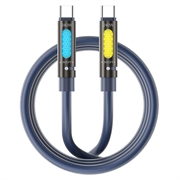 BWOO Aromatherapie-USB-C/USB-C-Ladekabel - 240W, 1.2m - Dunkelblau