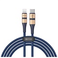 Baseus BMX Double-Deck USB-C / Lightning Kabel CATLSJ-BV3 - 1.8m - Blau