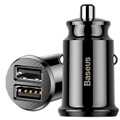 Baseus Grain Mini Smart Dual USB Kfz-Ladegerät - 3.1A