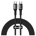 Baseus Halo Power Delivery 2.0 USB Typ-C Kabel CATGH-K01 - 60W - Schwarz