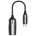 Baseus L60S 2-in-1 USB-C / 3.5mm-Adapter CATL60S-0A - Dunkelgrau
