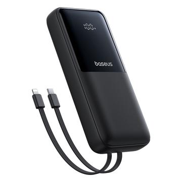 Baseus Lipow 22.5W Power Bank 20000mAh mit integriertem Lightning und USB-C Kabel und LED Anzeige