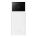 Baseus Star Lord 30000mAh QC/PD Powerbank - 22.5W, USB-C, 2x USB-A - Weiß
