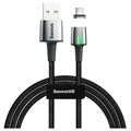 Baseus Zinc Magnetisches USB-A / USB-C Kabel CATXC-B01 - 2m - Schwarz